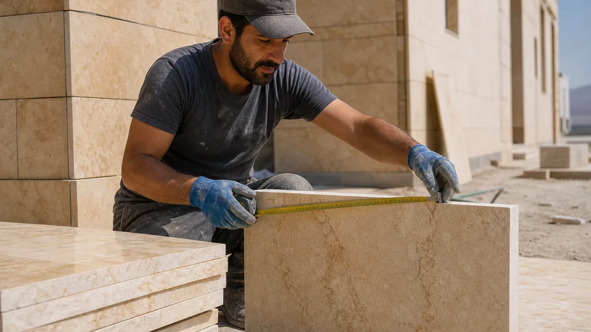 سنگ مرمریت خور و بیابانک مشخصات فنی و کاربرد ساختمانی