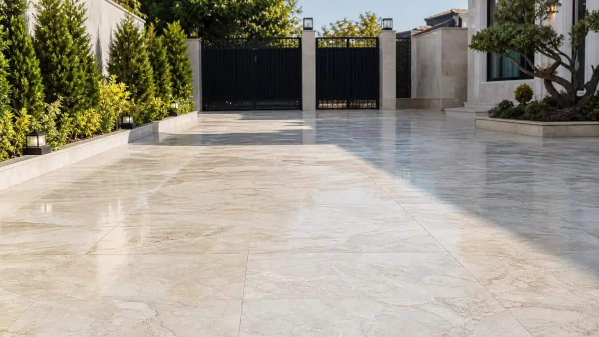 سنگ مرمریت برای کف حیاط